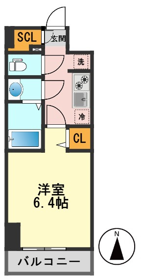 THE PASEO新小岩Ⅱの間取り