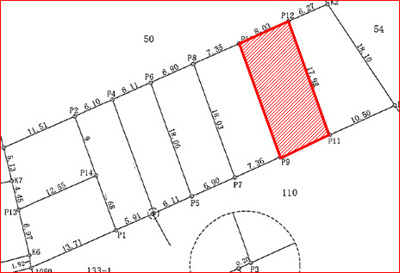 【区画図】 | 【軍用地】那覇空港用地(43.56坪)