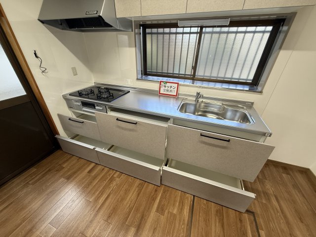 【キッチン】 | 上里町七本木　【平屋】中古住宅   | 現地(2025年2月撮影)