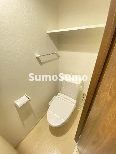 尼崎市七松町１丁目の賃貸マンションのトイレ|ゆったりとした空間のトイレです