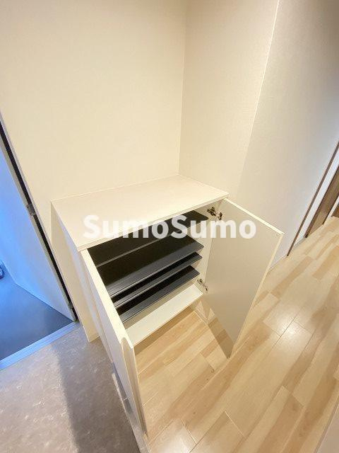 尼崎市七松町１丁目の賃貸マンションの収納|専用の収納スペースです