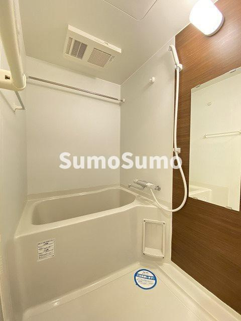 尼崎市七松町１丁目の賃貸マンションの浴室|日々の疲れを癒すお風呂付です