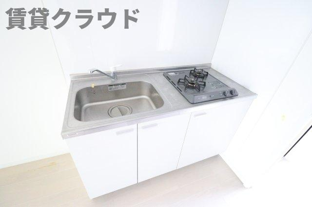 ルミエール B棟のキッチン|きれいなキッチンです