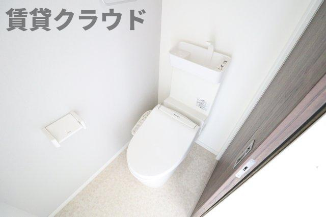 ルミエール B棟のトイレ|シンプルなトイレ♪