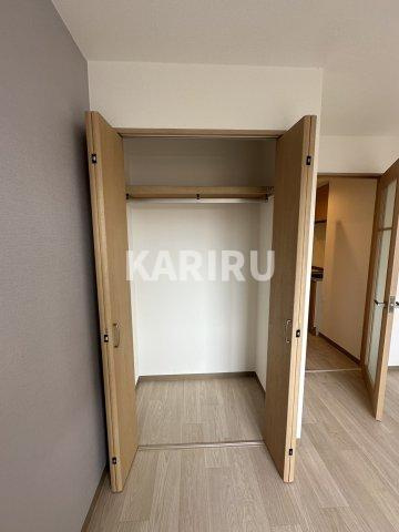 IF城北Ⅱの収納|同物件別部屋の写真です。