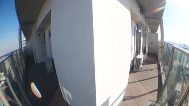 荒川区南千住４丁目の賃貸マンションのバルコニー