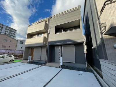 【外観】 | 北区大曽根区画整理　全２棟＜仲介手数料無料＞飯田小・大曽根中　新築一戸建て | ご成約キャンペーン対象物件です♪詳細は弊社ホームページもしくはスタッフまでお気軽にお問合せ下さいませ♪ お役に立てる自信があります♪
