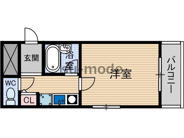 グランディール茨木の間取り
