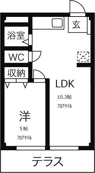 アールイーステージ刈谷　　　刈谷市の賃貸ならクラスホーム刈谷店の間取り