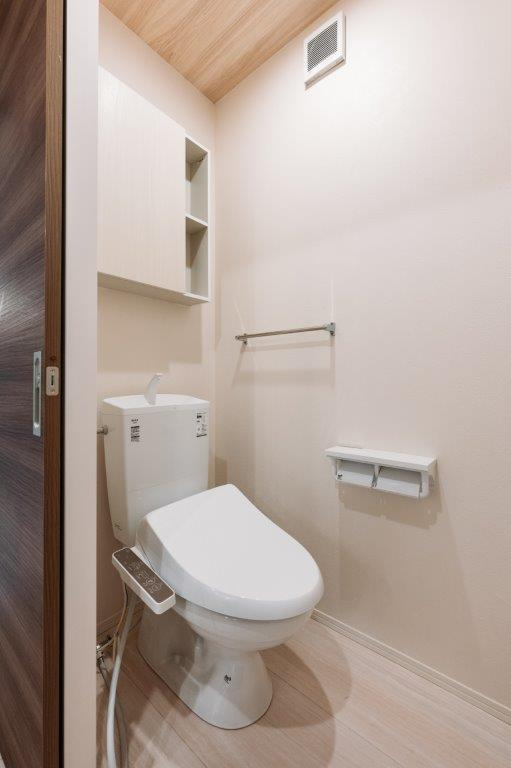 Diversita柳原Bのトイレ|見えない場所にも、妥協はない。