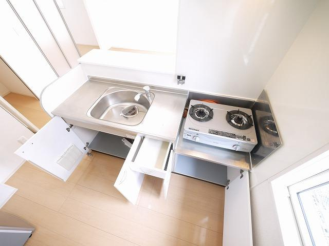 グランモア東九条Ⅲの居間・リビング|ゆったり過ごせる居間です