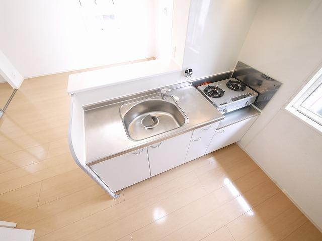 グランモア東九条Ⅲのキッチン|お料理しやすいキッチンです