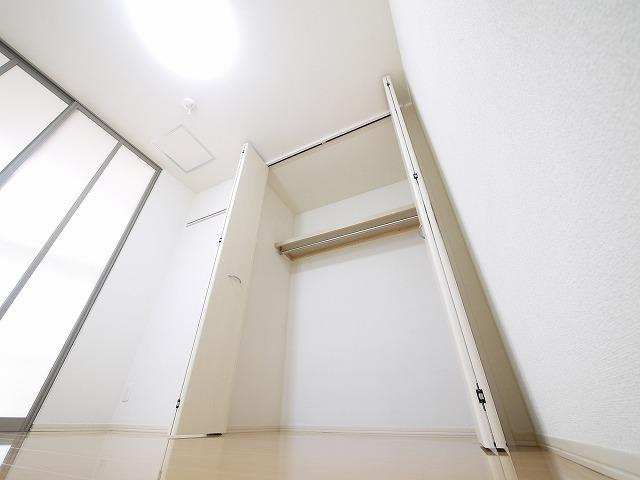グランモア東九条Ⅲの収納|収納のためのスペースです