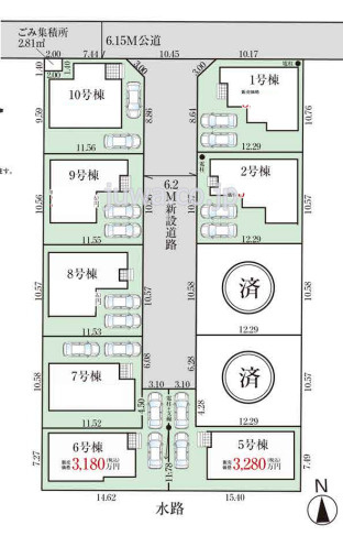 【新築分譲住宅】川越市宮元町4期の間取り