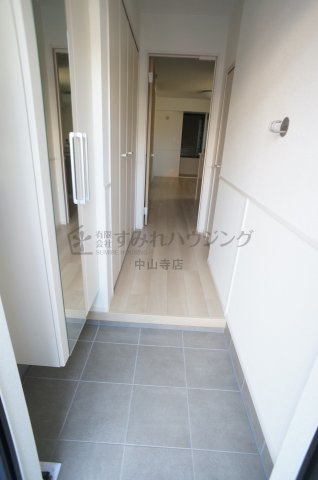 レジデンス荒牧の玄関