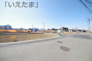 【前面道路含む現地写真】 | 令和７年２月１５日撮影　建築中