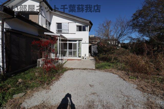 草刈戸建貸家の庭