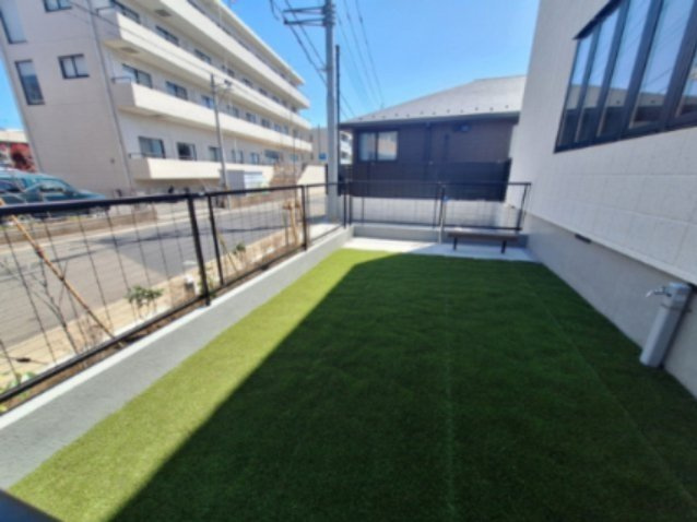 （仮称）中央区鈴谷メゾンのその他共用部分|敷地内ドッグラン