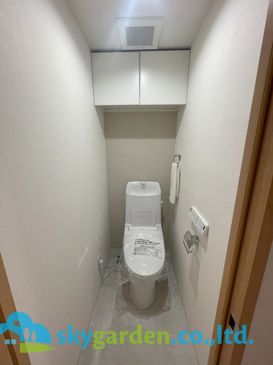 ライオンズマンション片瀬江ノ島第２のトイレ|清潔感のあるトイレです