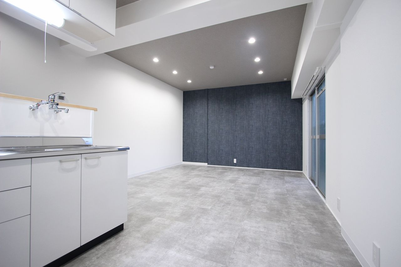 コーポ山﨑の居間・リビング