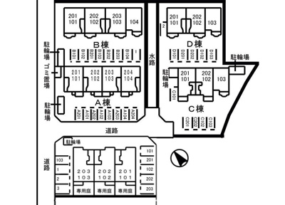 【駐車場】 | エスポワールＥ