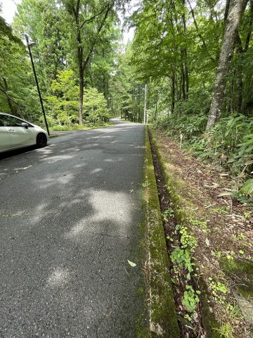 【前面道路含む現地写真】 | 高山荘川町土地