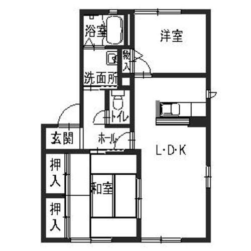 シャーメゾンTOMAMI　Ａ棟の間取り