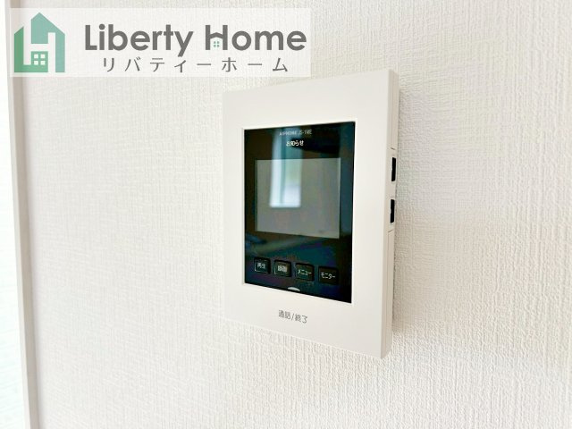 土浦市乙戸24-1期　新築戸建のセキュリティ