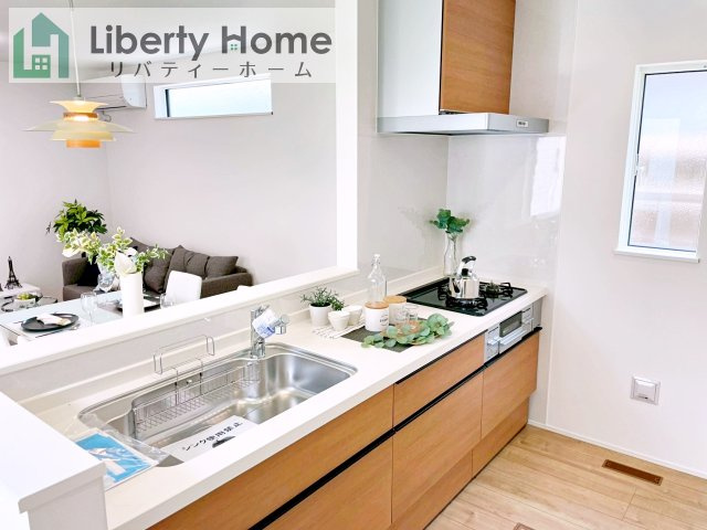 土浦市乙戸24-1期　新築戸建のキッチン