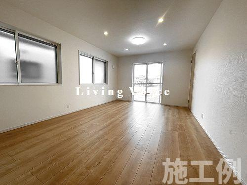 【居間・リビング】 | 【仲介手数料０円】高座郡寒川町中瀬5期　新築一戸建て | 高座郡寒川町中瀬5期　新築一戸建て