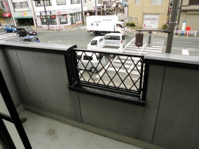 ステアハイツのバルコニー