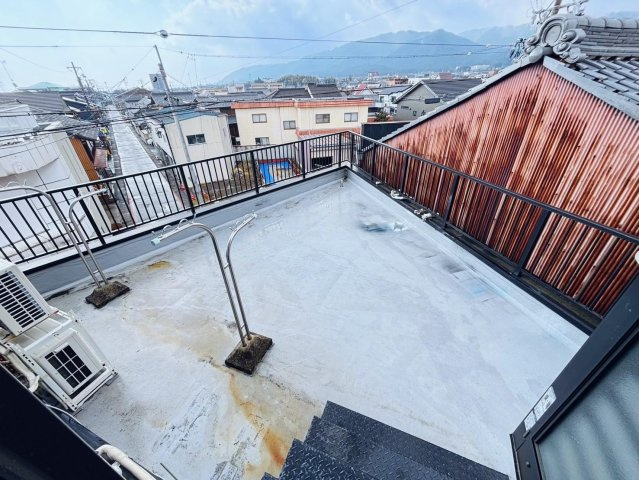 中古戸建　不破郡垂井町　昭和56年築のバルコニー|3階バルコニー