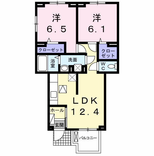 【間取り】 | ルアーナ山城