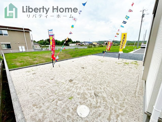 常陸大宮市石沢第2　新築戸建　6号棟の庭