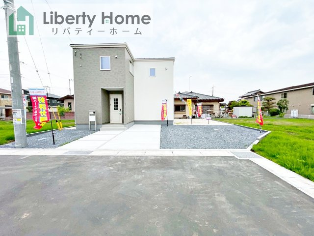 常陸大宮市石沢第2　新築戸建　6号棟の駐車場