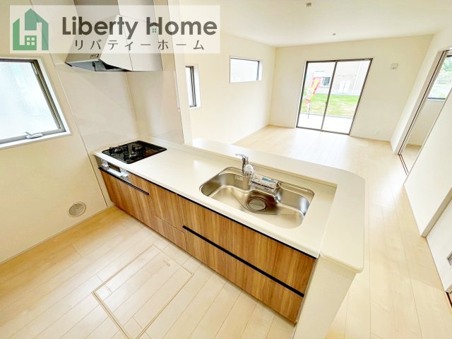 常陸大宮市石沢第2　新築戸建　6号棟のキッチン