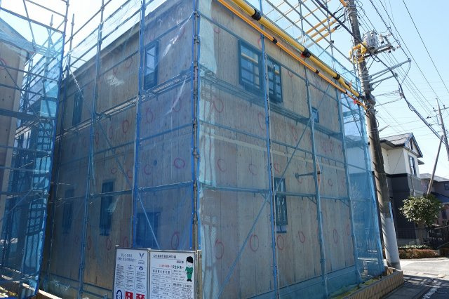 高崎市東貝沢町　新築一戸建　全２棟　１号棟の外観|2025/3/20撮影