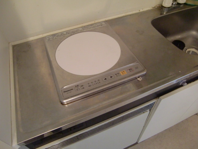 ジョイフル石屋川のキッチン|ＩＨ１口コンロ