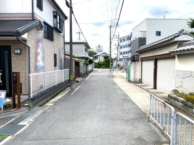 【前面道路含む現地写真】 | 池田市豊島南２丁目　中古戸建