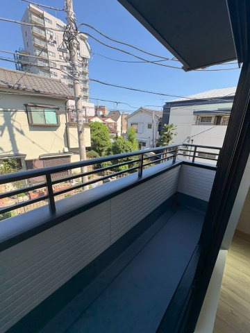 西新小岩５丁目新築戸建のバルコニー