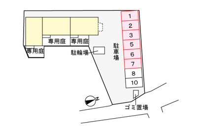 【区画図】 | ハイツパル