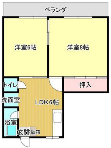 小西ビルの間取り