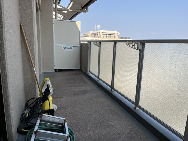 サングレイス西明石のバルコニー