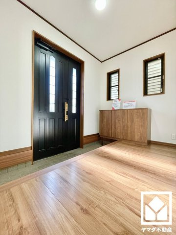 南区吉祥院這登東町の玄関