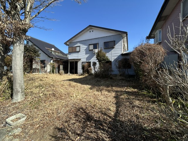 那須塩原　店舗付き住居の庭|お庭の付いた物件です