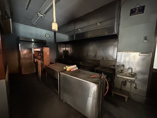 那須塩原　店舗付き住居のその他|店舗として使用していた厨房です