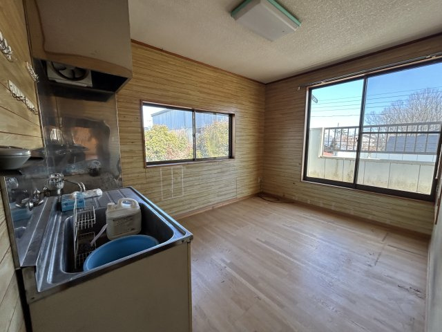 那須塩原　店舗付き住居のキッチン|2階が居住部分になっております