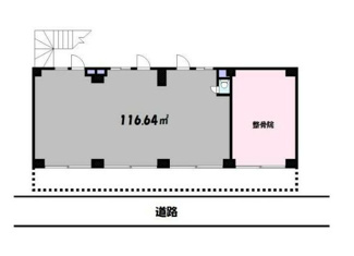 【間取り】 | 横浜市緑区白山１丁目２　貸店舗・事務所