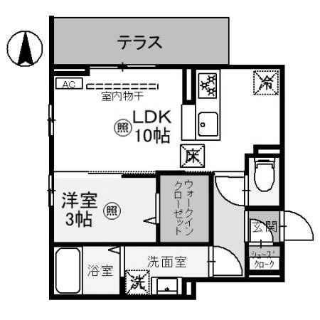 【間取り】 | コンフォート岩押