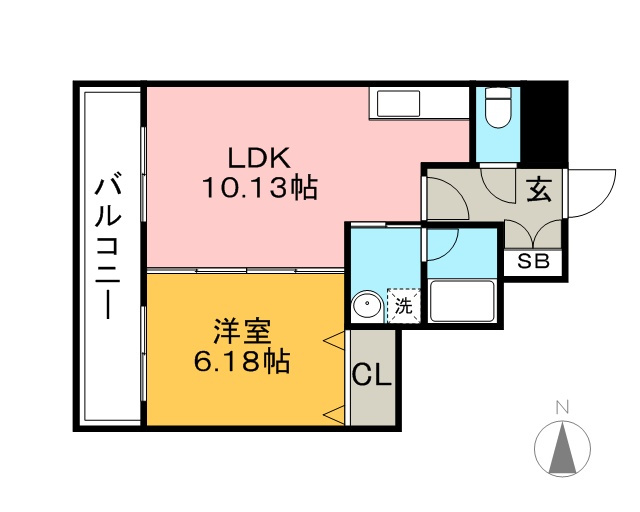 レグルスクレールの間取り